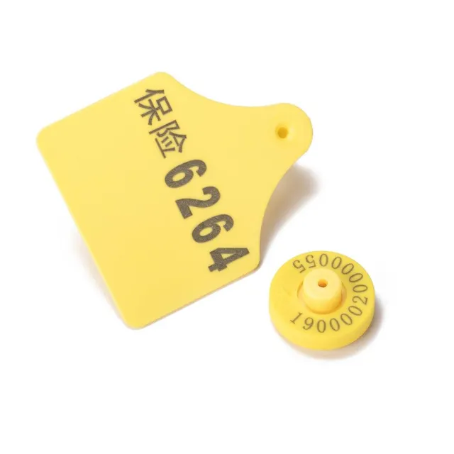 Laser-Numbered Ear Tag for Cattle