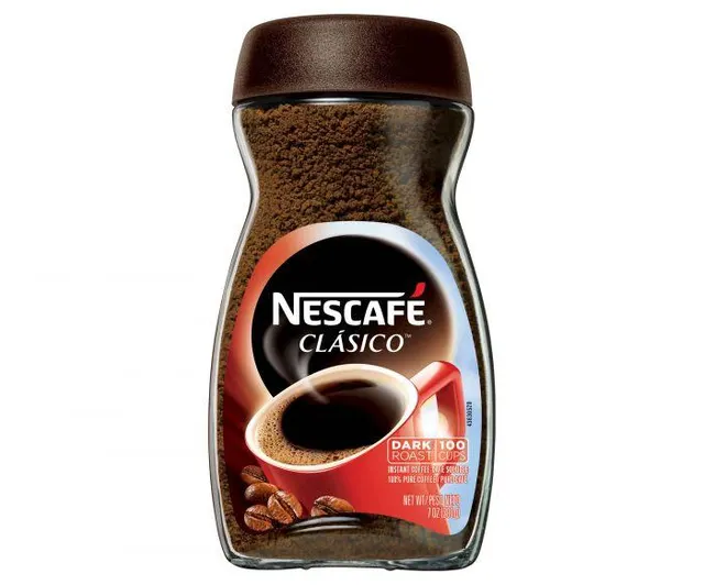 Nescafe Classic Instant Coffee jar packaging