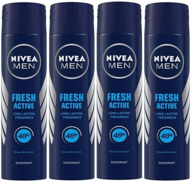 Nivea Body Spray with rose extract ingredient