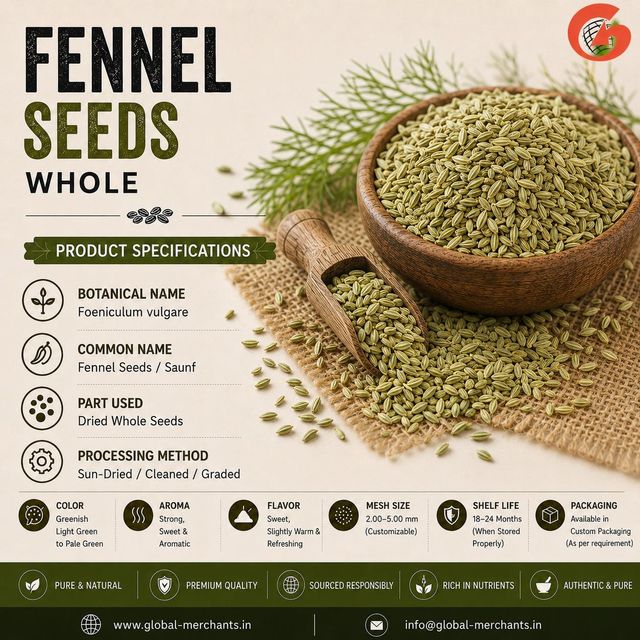 Premium Quality Indian Fennel Seeds