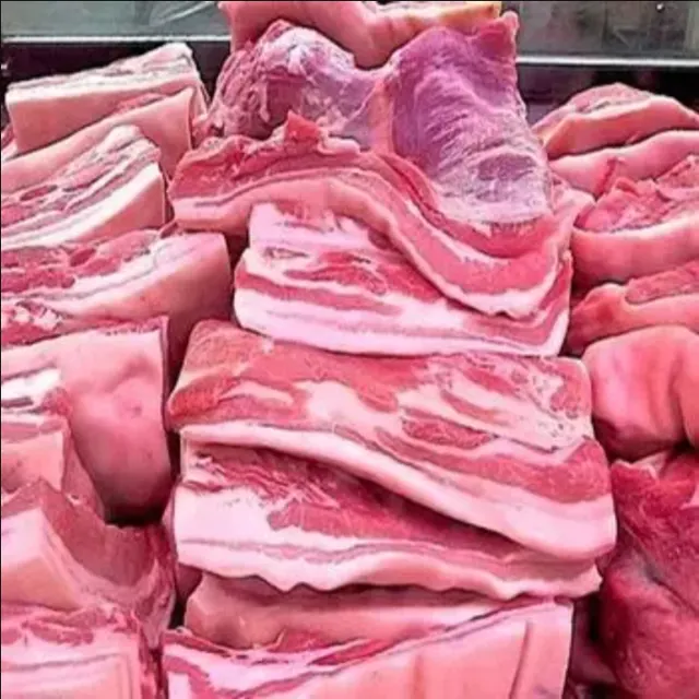 Frozen pork body ready for delivery