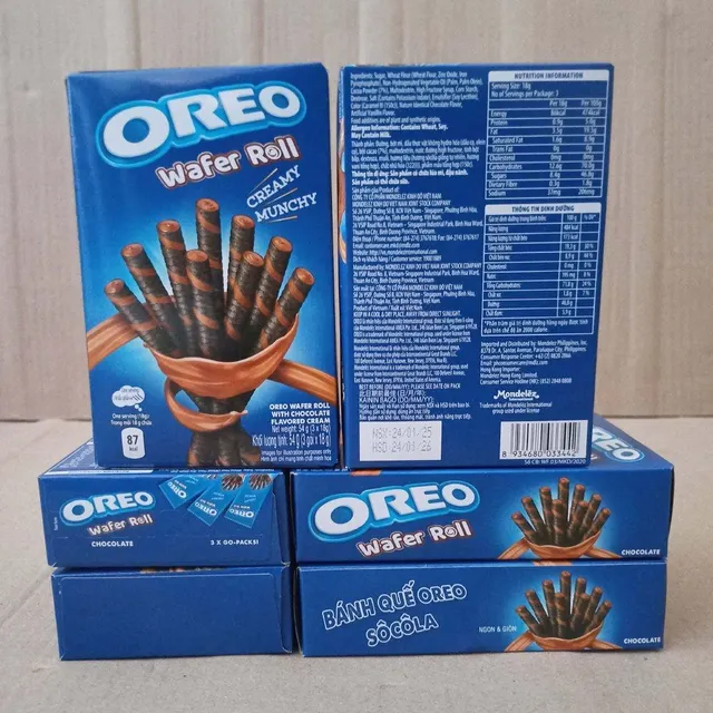 Oreo Wafer Roll Chocolate 54g
