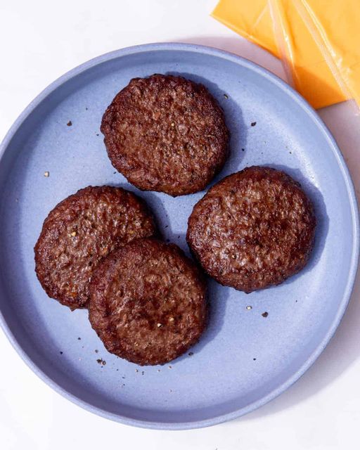 Premium Frozen Beef Burger