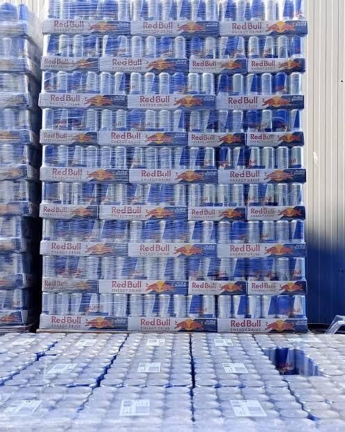 Red Bull Energy Drinks Bulk Packaging