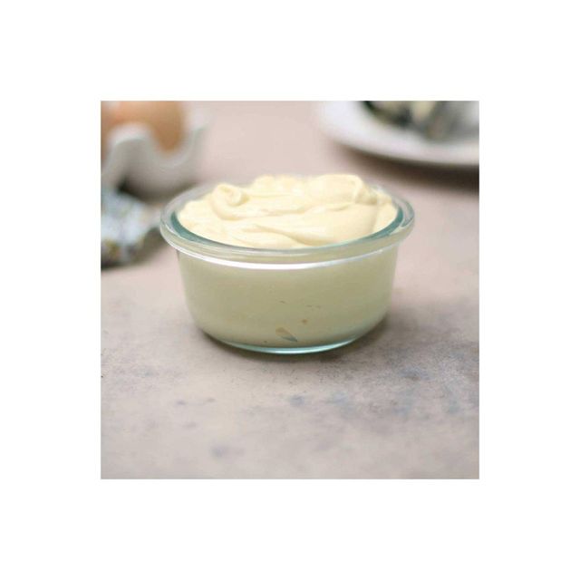 Mayonnaise in Glass Container