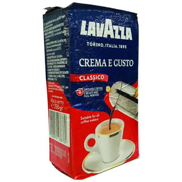 Lavazza Grand Espresso Italiano Coffee packaging 2