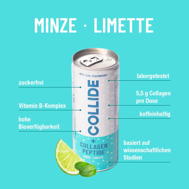 Mint-Lime Collagen Drink - Flavor Description