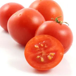 Bulk packaged fresh red tomatoes