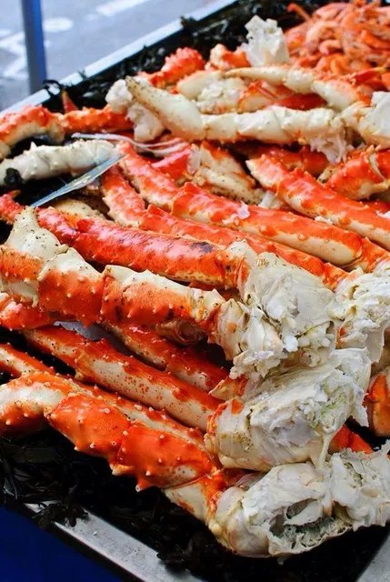 Variety of King Crab Leg Clusters