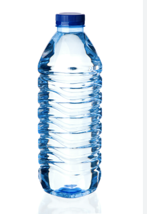 Mineral Water Bottle with Natural Spring Label