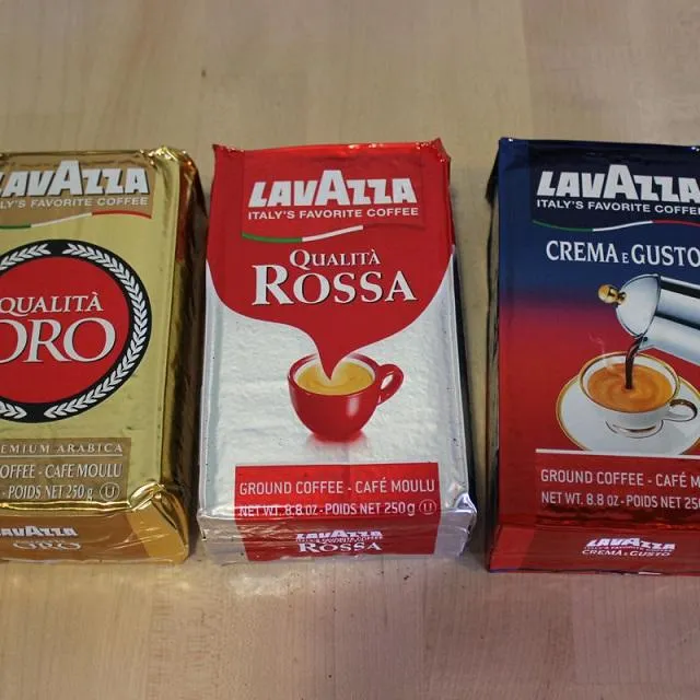 Lavazza Qualita Rossa Coffee Beans product display