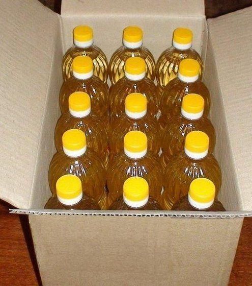 Sunflower Seed Oil Bottle