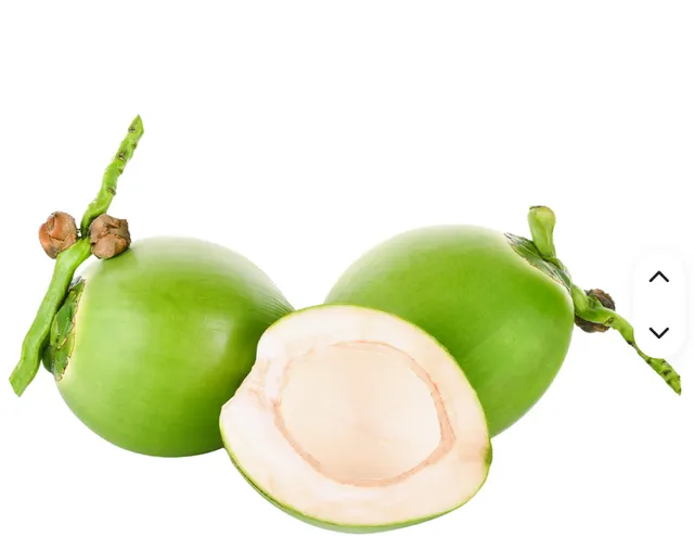 Fresh Sweet Young Green Coconut with Husk - Ben Tre Vietnam