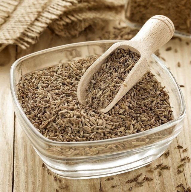 Whole Cumin Seeds in a bowl
