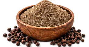 Black Pepper Powder Jar 50g - iPARADA Top & Label