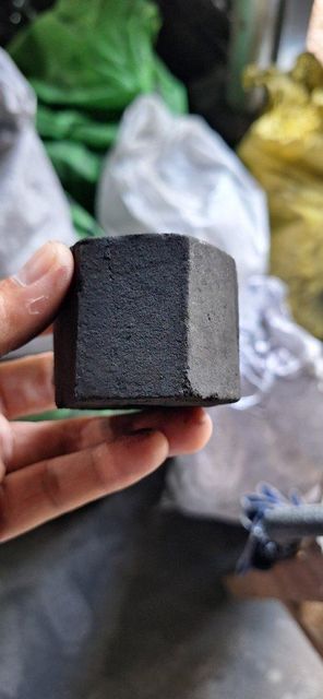 Pile of Charcoal Briquettes