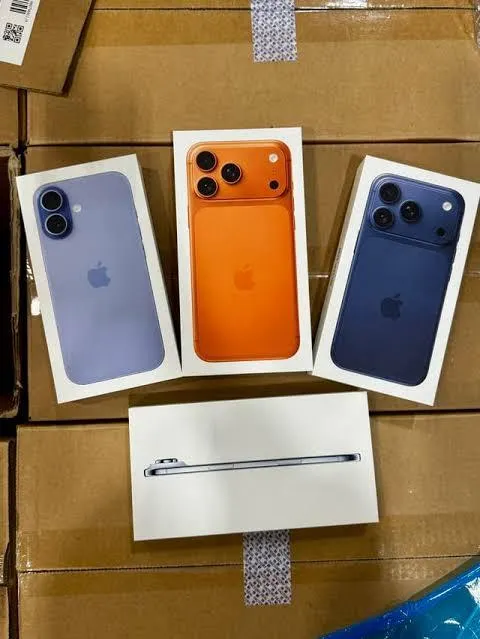 Side profile of iPhone 17 Pro Max showing sleek design
