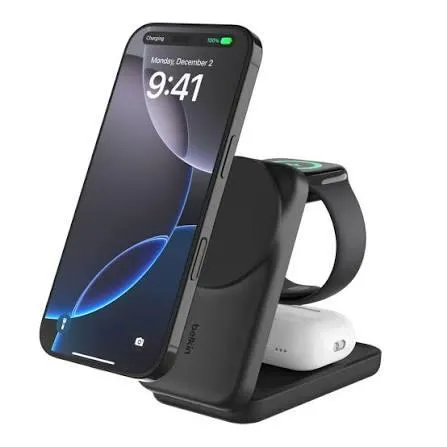 Belkin 3in1 Charger compact design