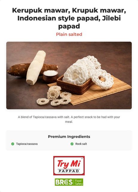 Krupuk Product
