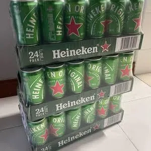 Heineken Lager Beer in Cans