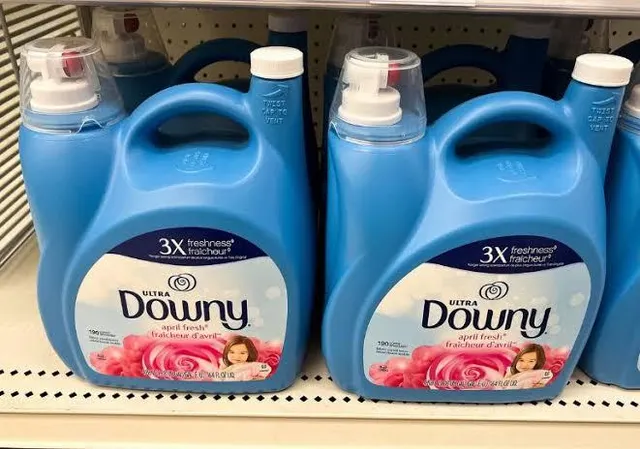 Downy Fabric Softener in laundry setting