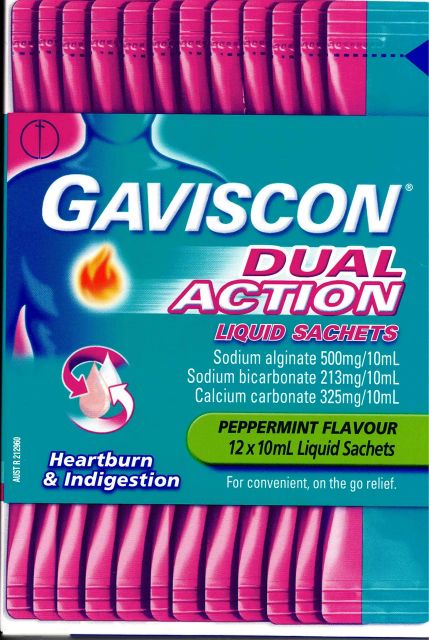 Gaviscon Double Action Mint Oral Suspension 150ml