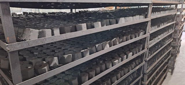 Charcoal Briquettes in packaging