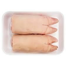 Premium Organic Fresh Frozen Pork Feet Packaging