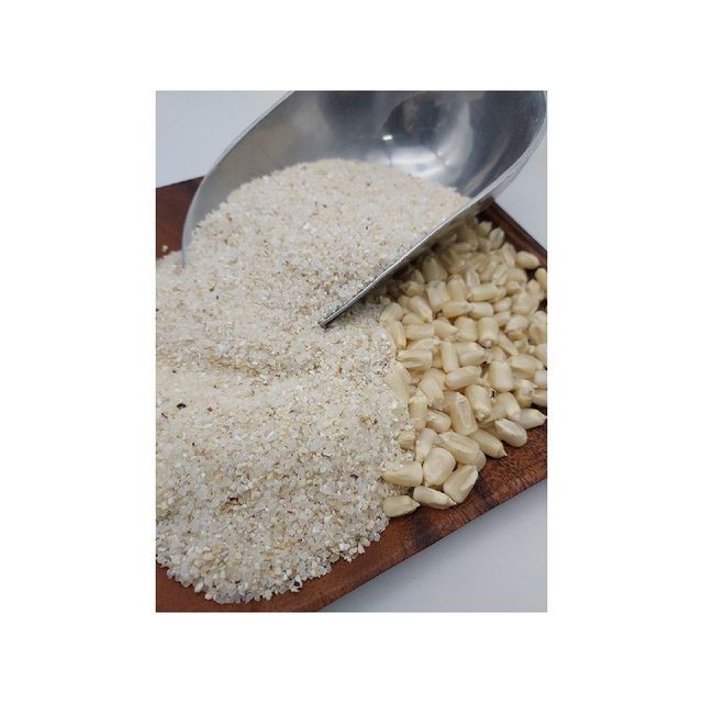 White Corn Maize in Container