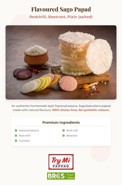 Sago Papad Product 2