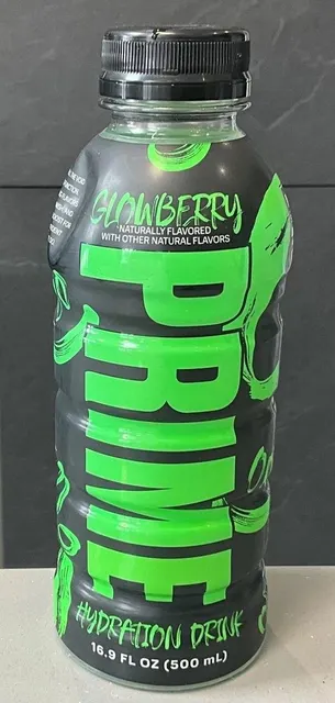 PRIME Hydration Drink 500ml - Back label with nutrition facts