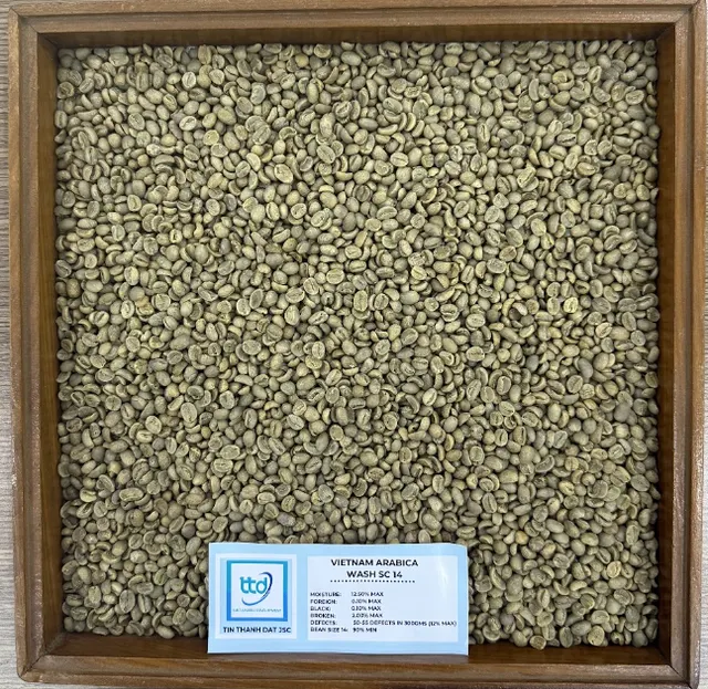Vietnam Arabica Coffee Beans Visual Texture