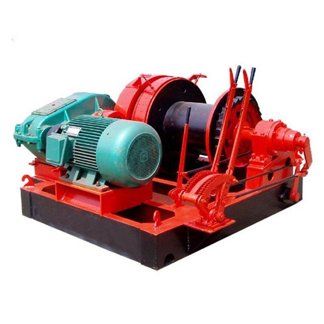 Winch in Heavy Lifting Configuration