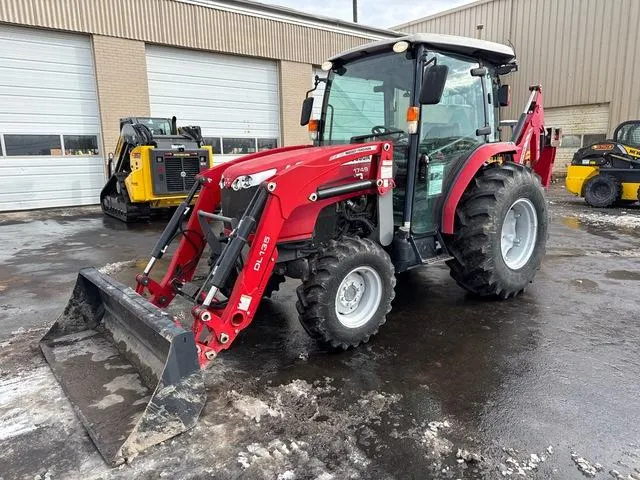 Massey Ferguson Bulk Global Export Tractors at Farm Site