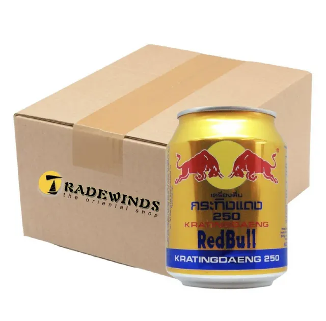 Krating Daeng Thai Redbull 250ml - Packaging and Branding