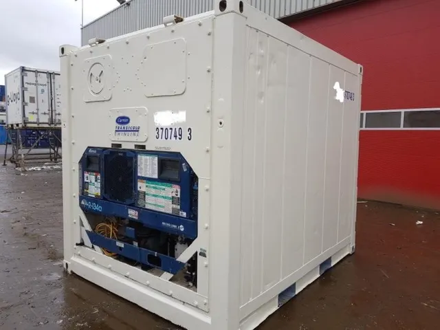 20ft Dual Temperature Refrigerated ISO Container - Exterior View