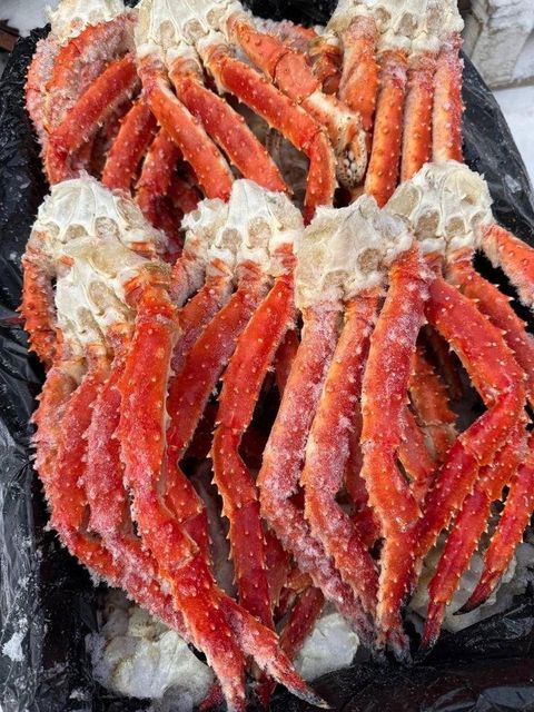 Wild Caught Frozen Alaskan King Crab Legs
