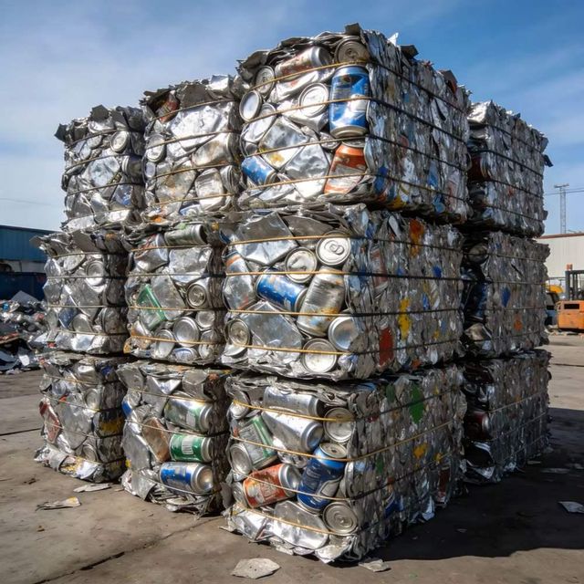 Aluminum Beverage Can Scrap