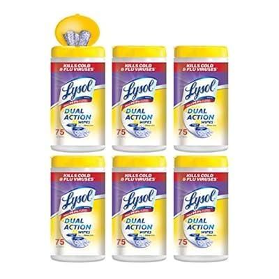 Lysol Dual Action Disinfecting Wipes - Citrus Scented