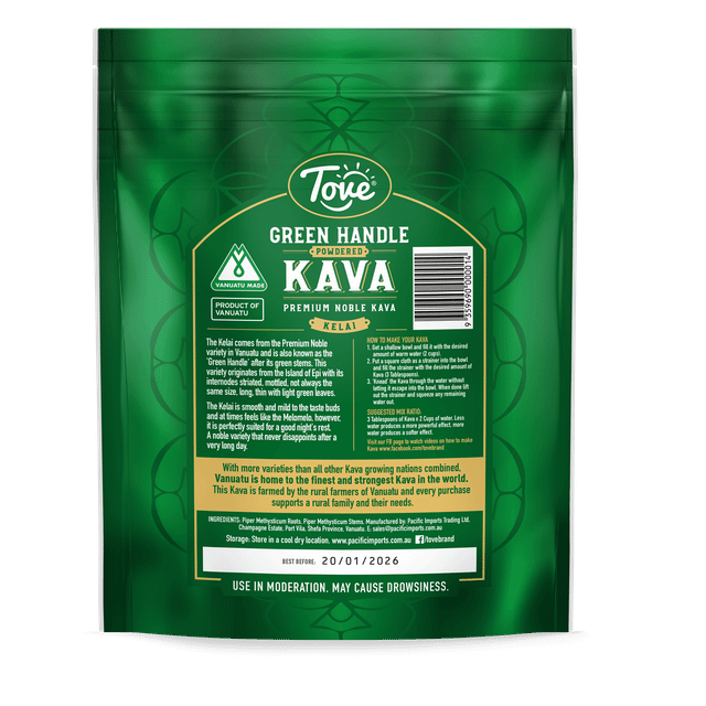 Kava Drying and Processing