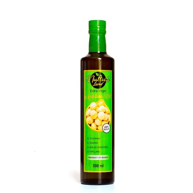 Extra Virgin Macadamia Oil Bottle