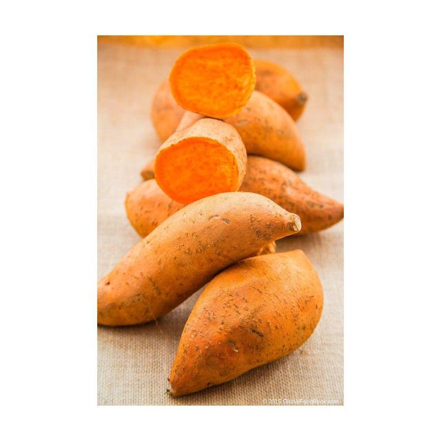Sweet potato with skin
