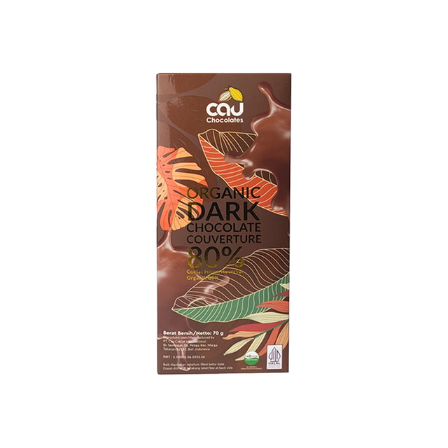 Premium Dark Milk Chocolate 80% – Rich & Smooth Bali Cocoa