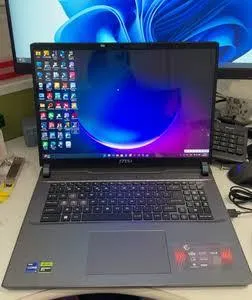 Used Gaming Laptop Keyboard and Screen