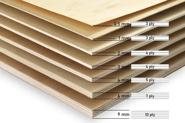Hardwood Plywood Panel 3