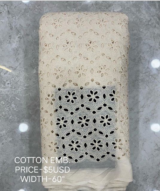Cotton Embroidery Fabric 4