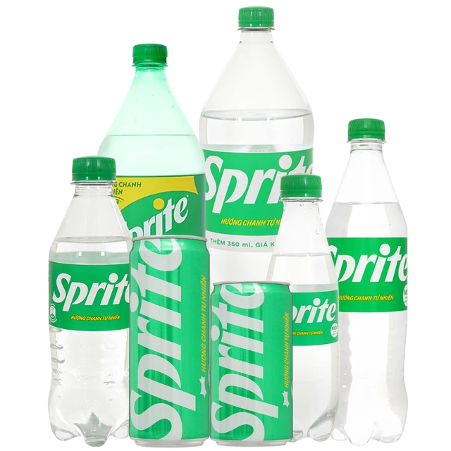 Sprite bottle view