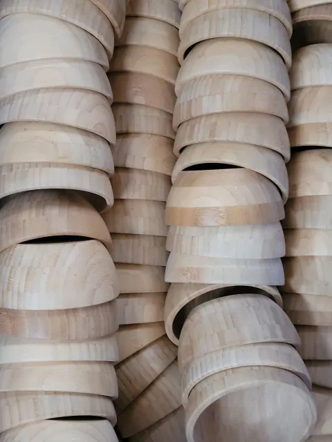 Eco-Friendly Acacia Wood Bowl