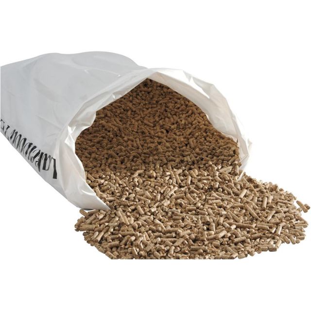 Beech Pellets in packaging