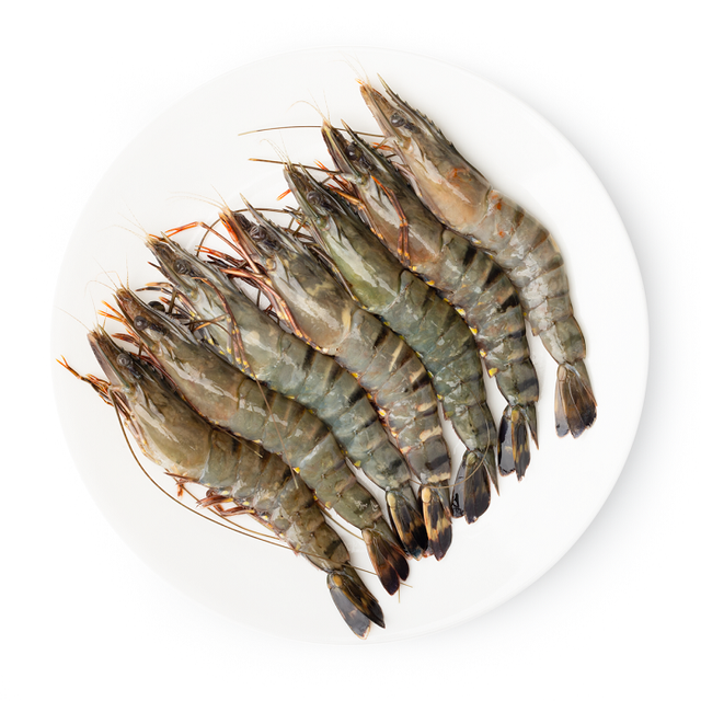Frozen Black Tiger Shrimp - 15kg Bulk Packaging